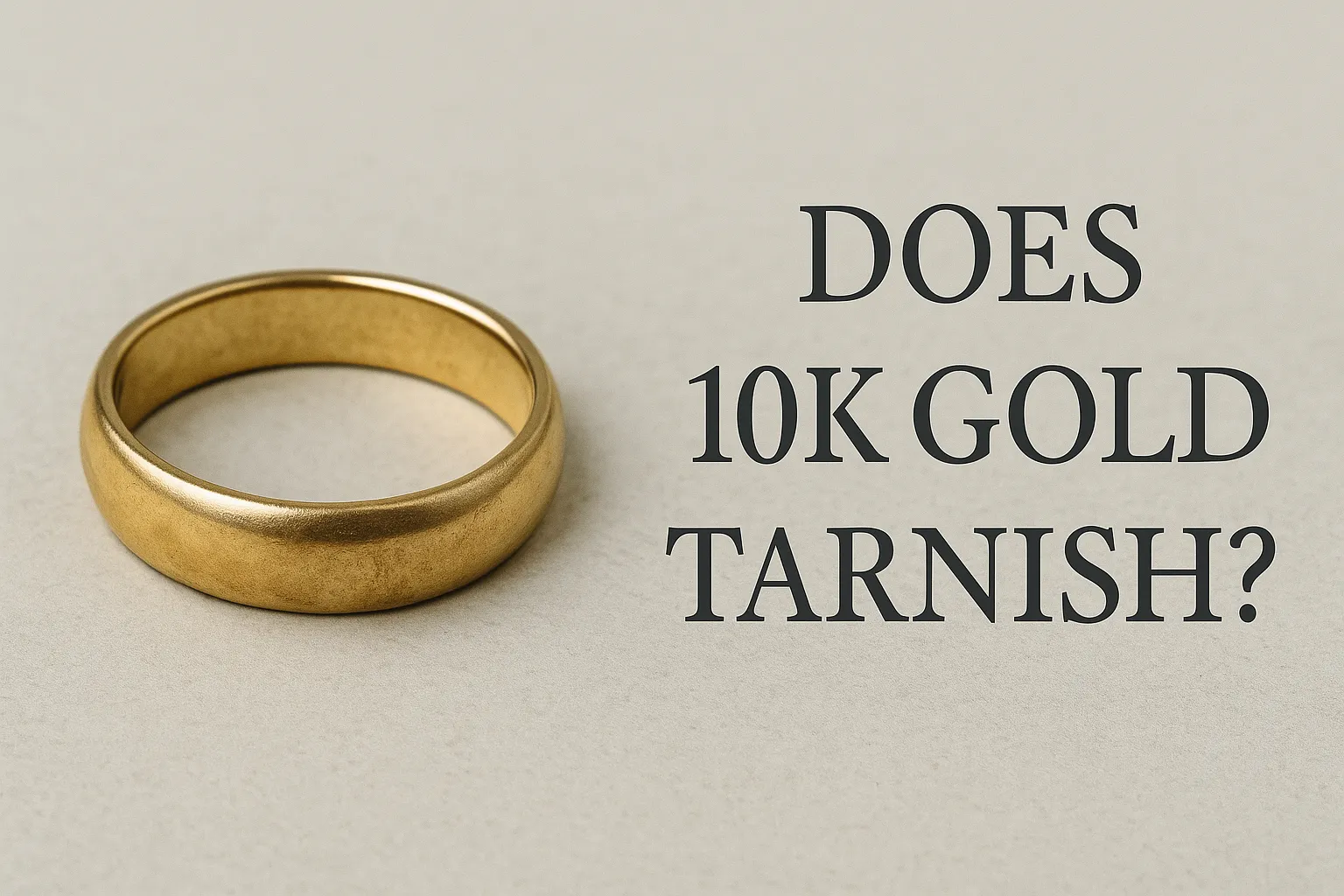 Does 10K Gold Tarnish? Ultimate Care & Facts