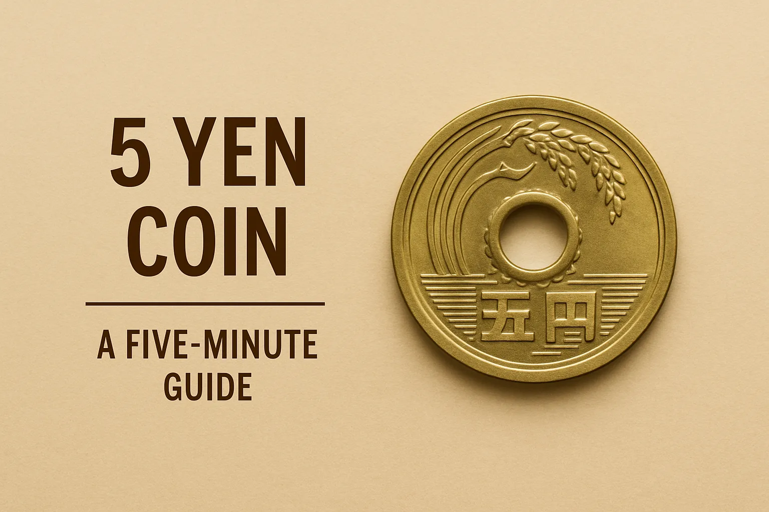 5 yen coin