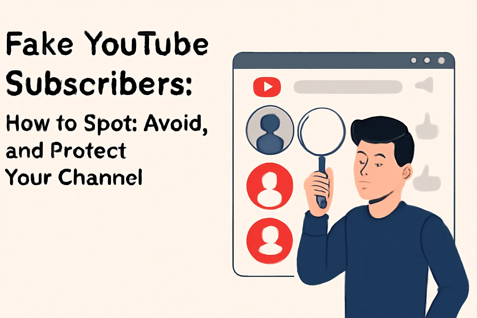 Fake YouTube Subscribers: How to Spot, Avoid, and Protect Your Channel