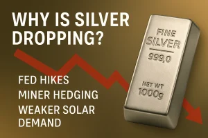 Why Is Silver Dropping? On-Chain & Macro Reasons