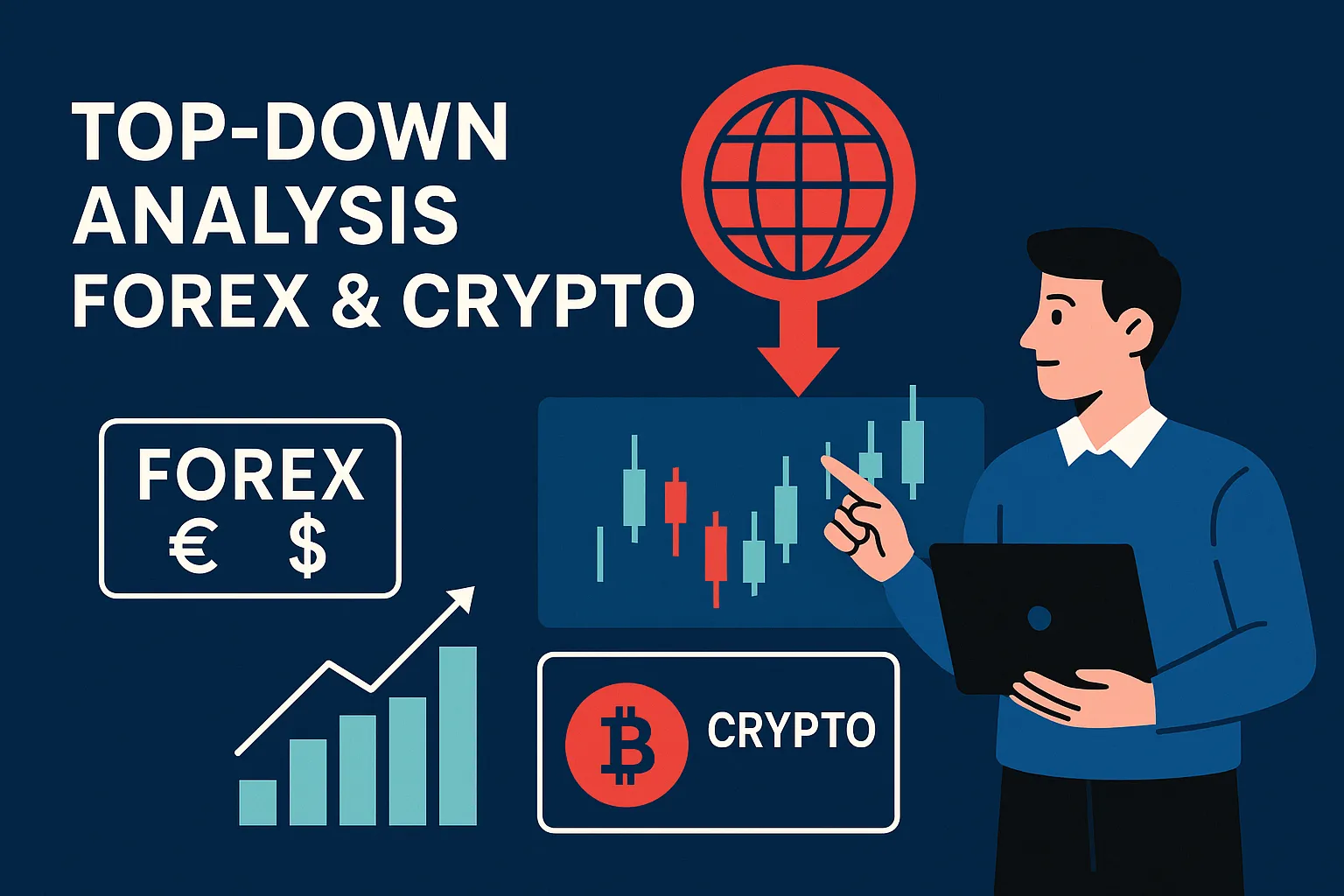Top-Down Analysis Forex & Crypto: Trading Edge