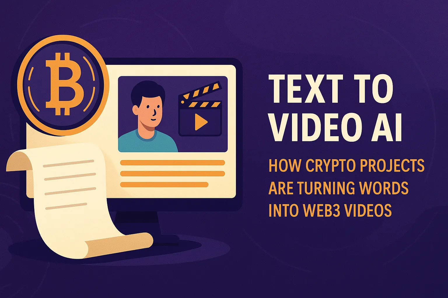 Text to Video AI for Crypto: Automate NFT & DAO Videos