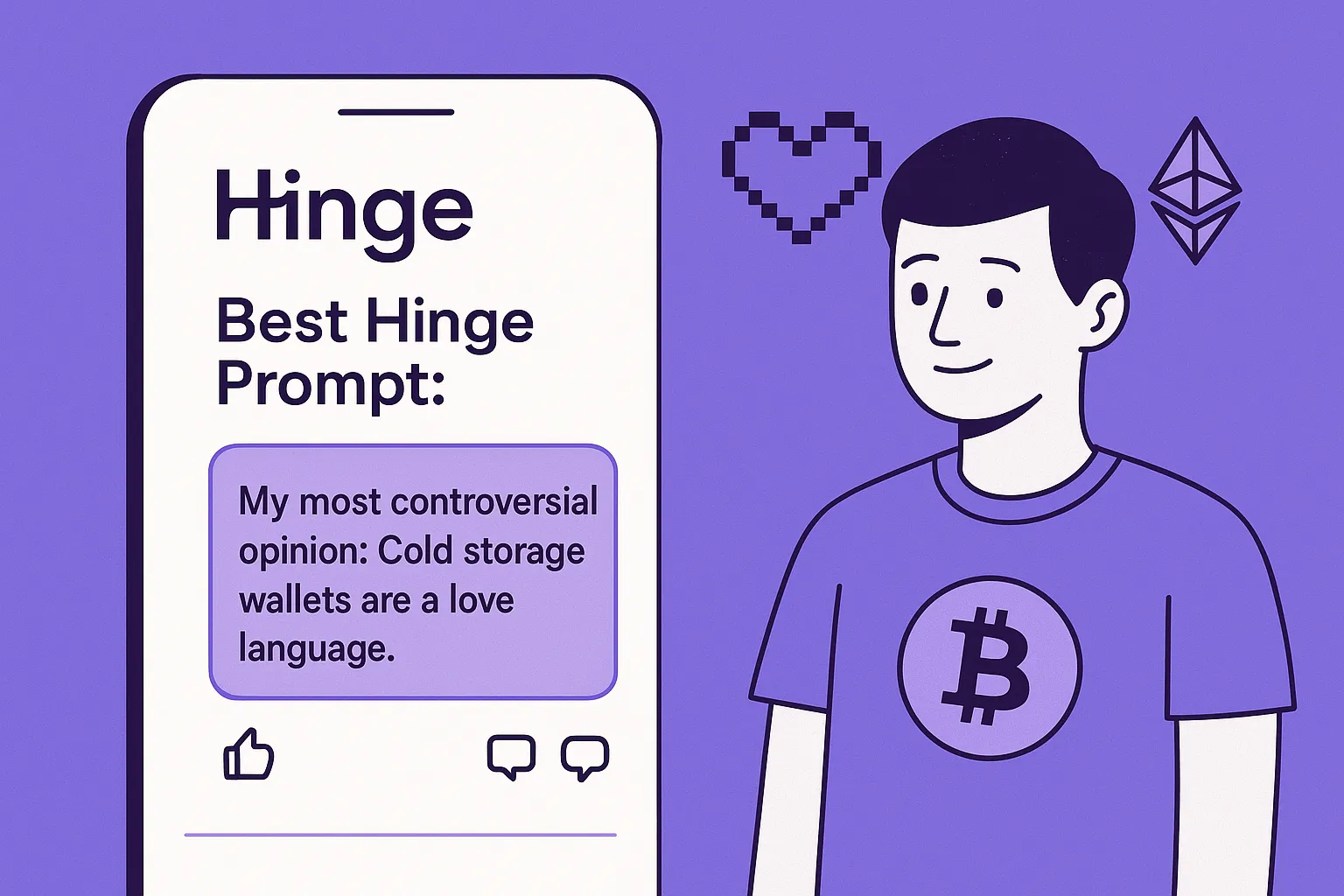 Best Hinge Prompt Ideas for 2025 (Crypto & Mainstream)