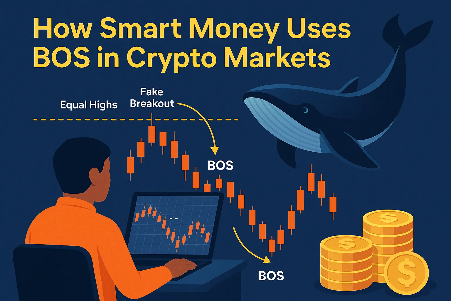 How Smart Money Uses BOS in Crypto Markets