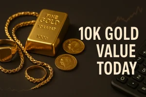how much is 10k gold worth