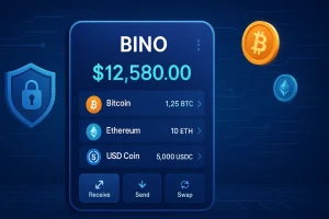 Bino – Secure Multi-Chain Crypto Wallet & Staking
