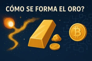 ¿Cómo se forma el oro? De las estrellas al oro digital