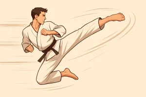 question mark kick
