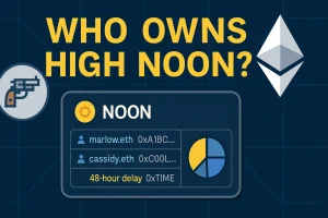 Who Owns High Noon? On‑Chain Breakdown of NOON Owners